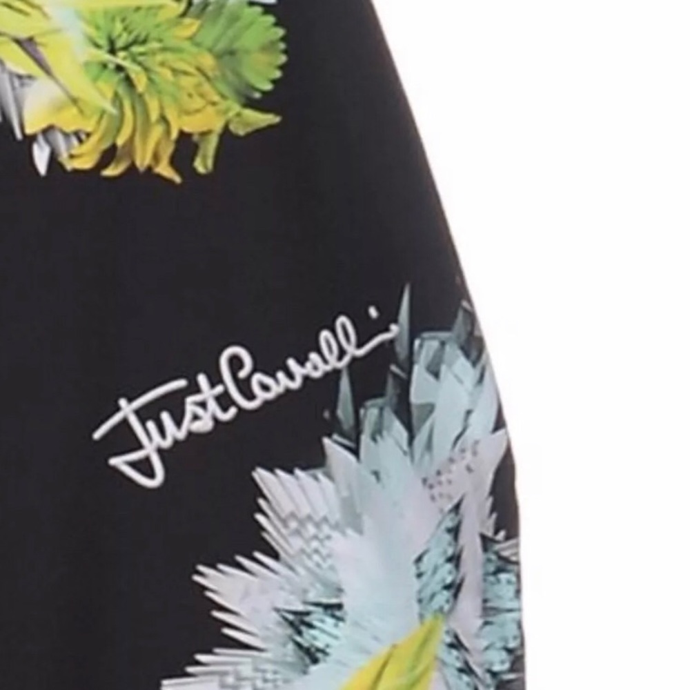 Just Cavalli Fitted Jersey Tank Dress Leo Giraffe - Picture 3 of 5